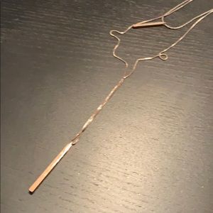 Express Jewelry - Express double bar pendant necklace Express Jewelry - Express double bar pendant necklace